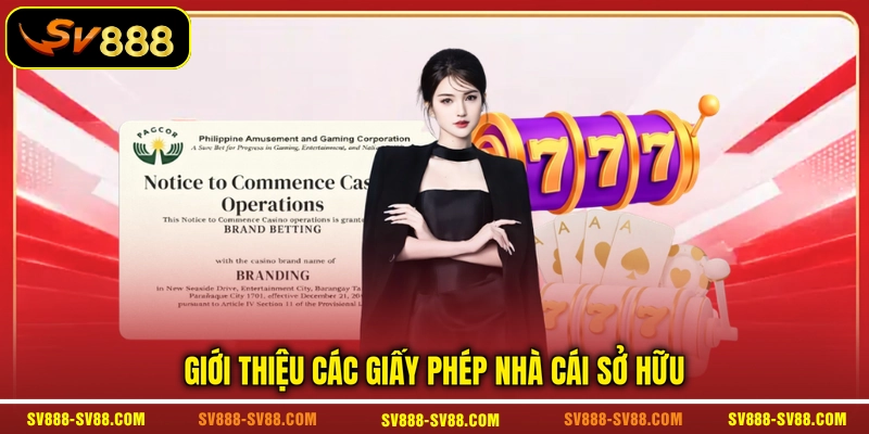 Giới thiệu các giấy phép nhà cái sở hữu Giới thiệu các giấy phép nhà cái sở hữu