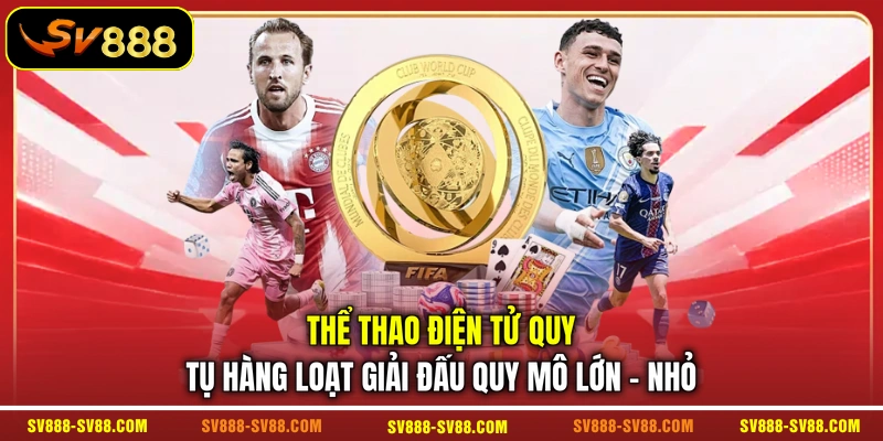 Thể thao điện tử quy tụ hàng loạt giải đấu quy mô lớn - nhỏ Thể thao điện tử quy tụ hàng loạt giải đấu quy mô lớn - nhỏ